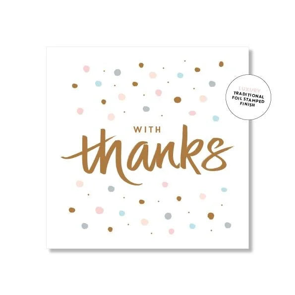 CONFETTI THANK YOU GIFT CARD