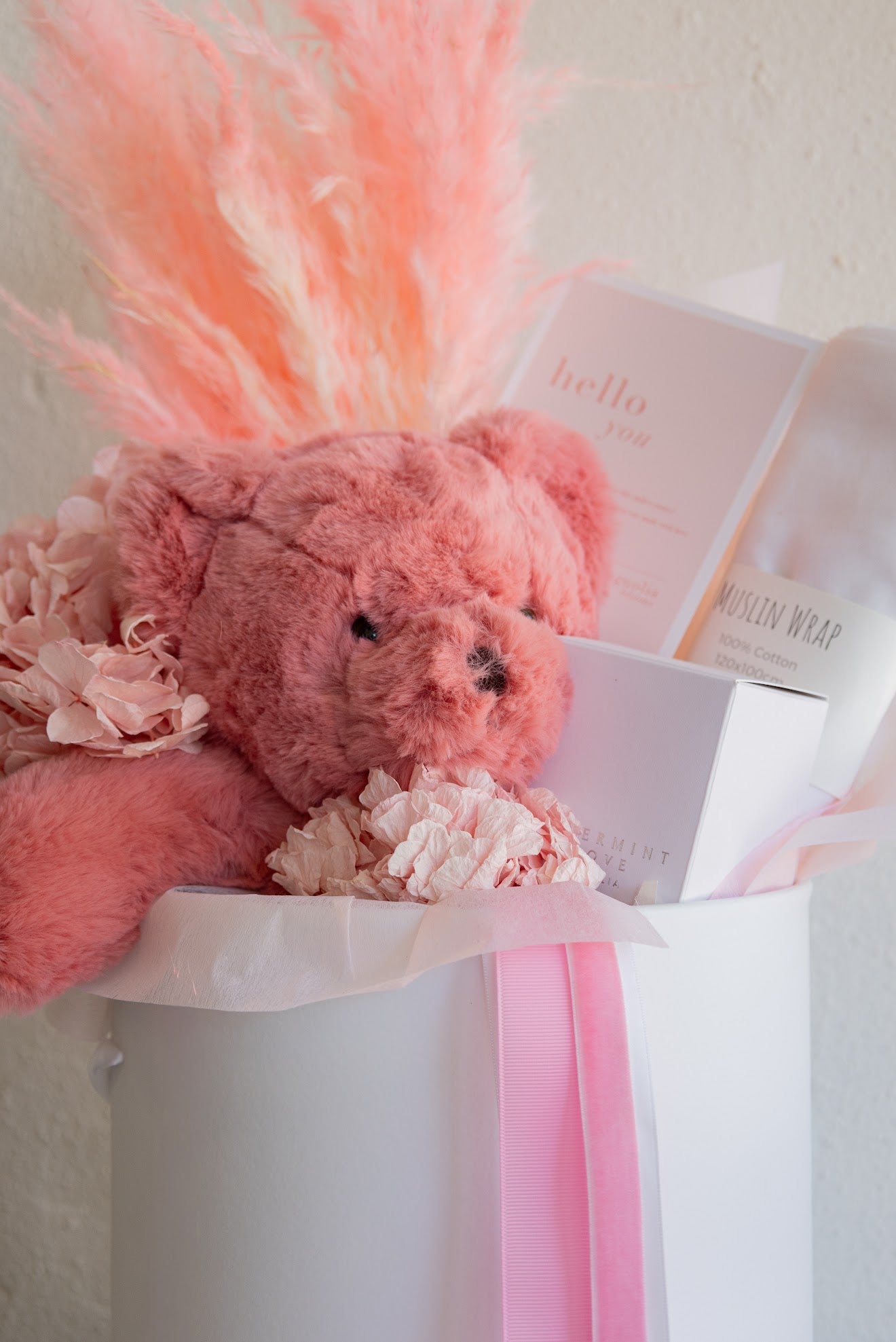 Preserved Gender Neutral Baby Hat Box