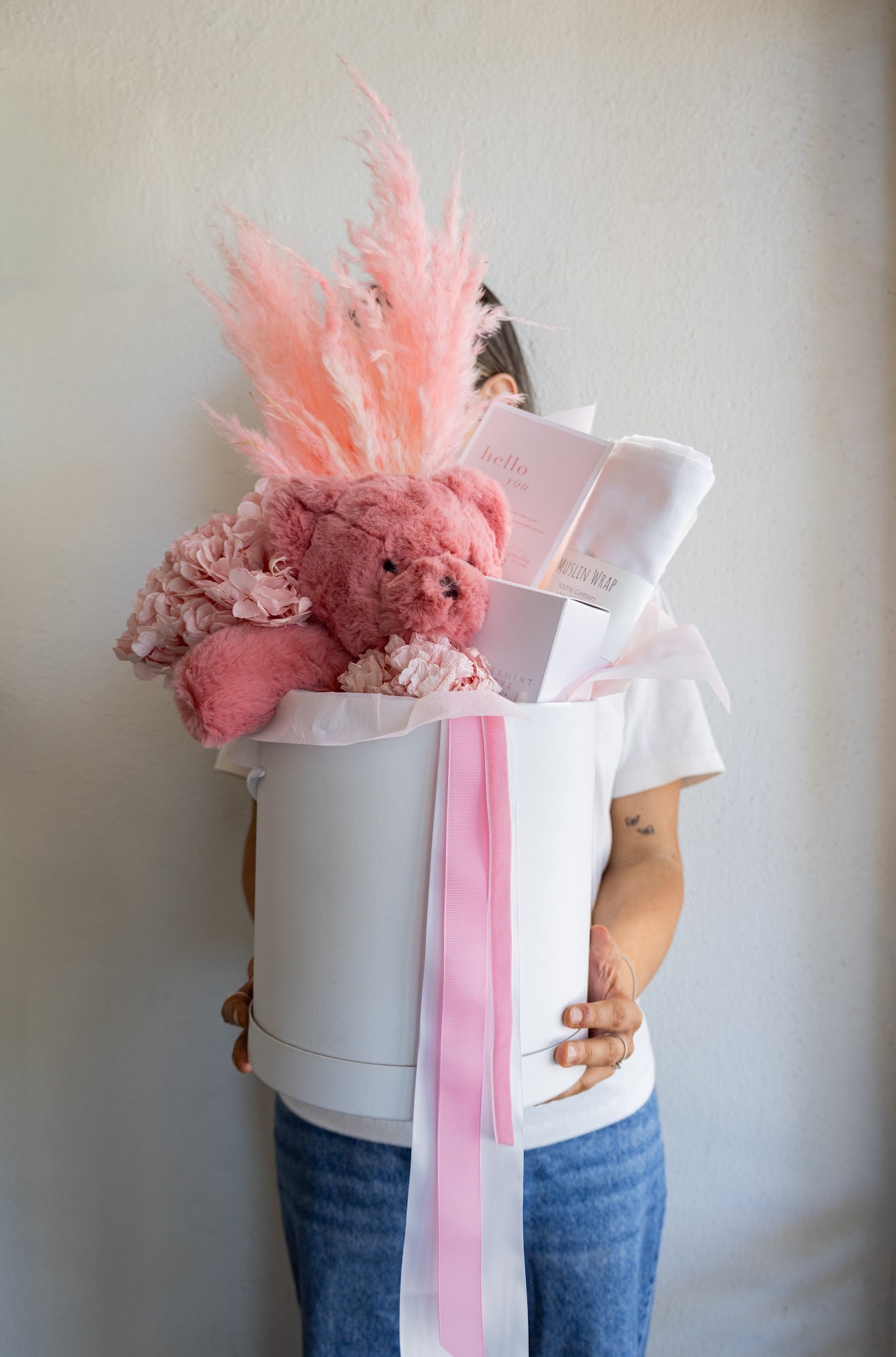 Preserved Gender Neutral Baby Hat Box