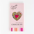 Charlotte Piper White Belgian Chocolate with Sprinkles (100g Bar)
